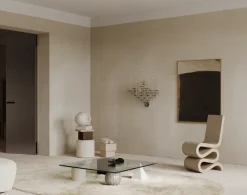Candelabro Nagel, cromo