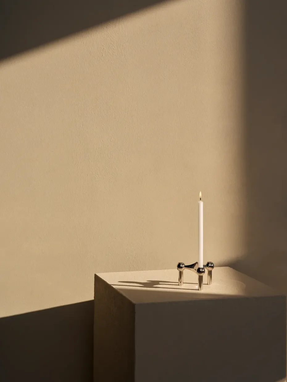 Candelabro Nagel, cromo