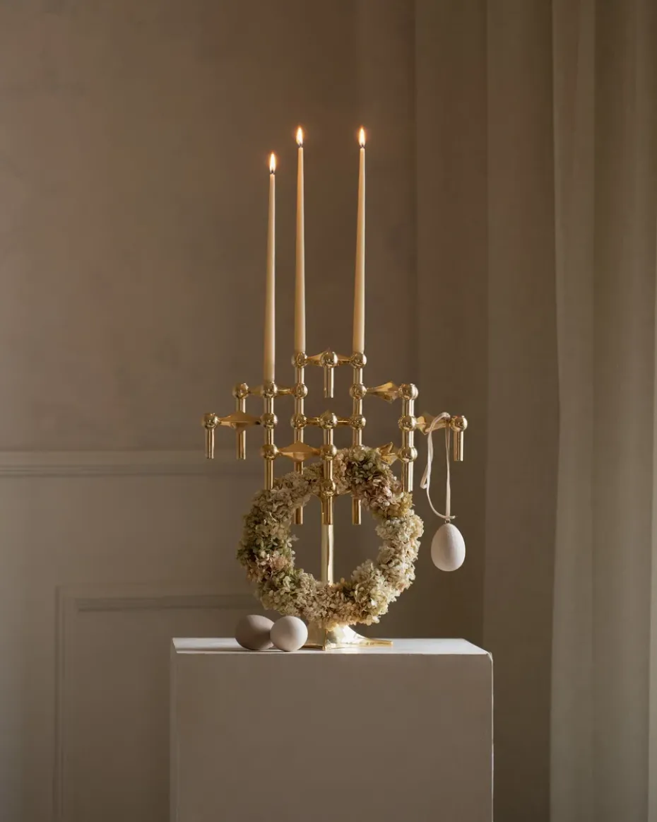 Candelabro Nagel, latón