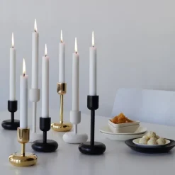 Candelabro Nappula latón, pequeño 107 mm