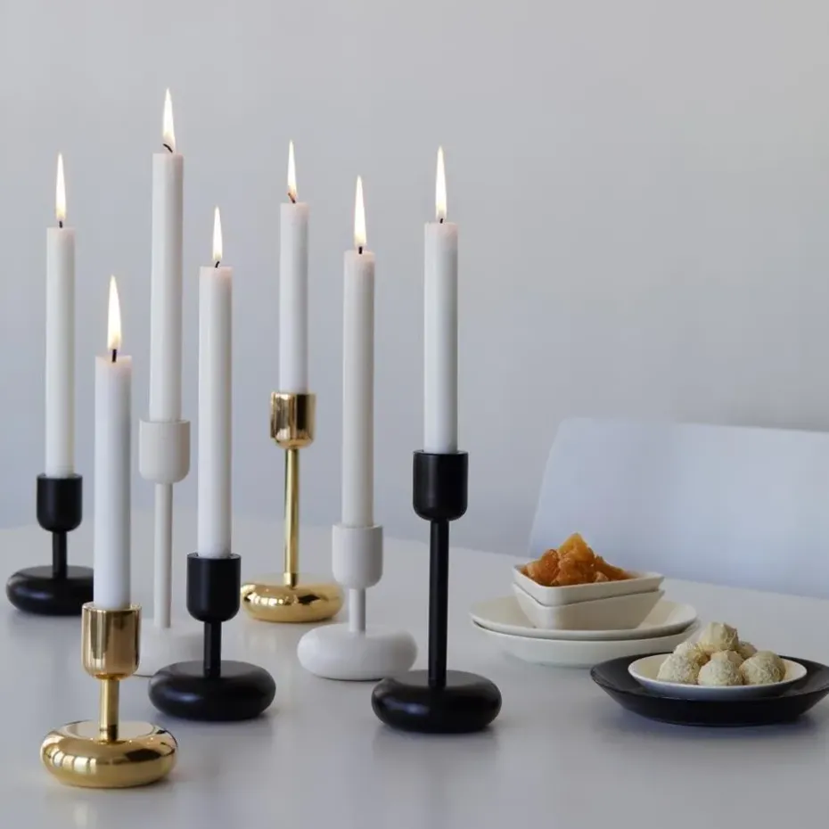 Candelabro Nappula latón, pequeño 107 mm