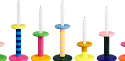 Candelabro Pesa Low 11 cm, Honey yellow-sulfur yellow