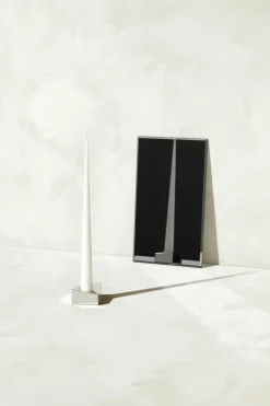 Candelabro STOFF Nagel reflect large 3,2 cm, cromo