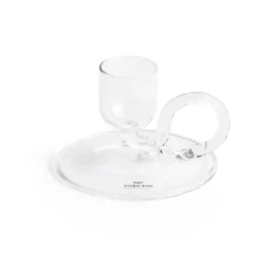 Candelabro Tiny curved, Clear