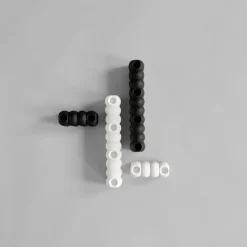 Candelabro Tube Coffee, 11x35 cm