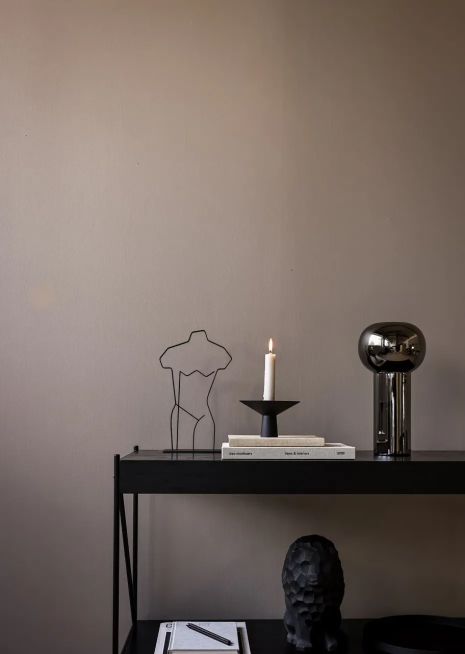 Candelabro Uma, Black
