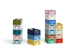 Cesta Colour Crate S 17x26,5 cm, Dusty yellow