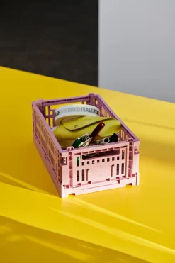 Cesta Colour Crate S 17x26,5 cm, Dusty rose