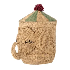 Cesta con tapa Bobo 35x50 cm, Natural