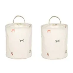 Cesta de almacenamiento Moira small Ø18x22 cm 2 piezas, Multi