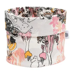 Cesta de almacenamiento Mumin Ø20x24 cm, Rosa