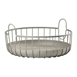 Cesta Inu Ø38x18 cm, Taupe