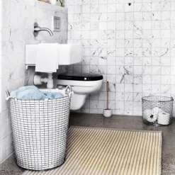 Cesta metálica Korbo Bucket 20, acero a prueba de ácidos
