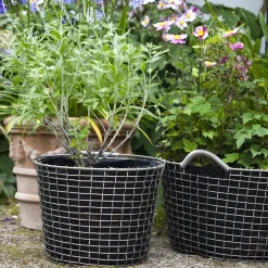 Cesta metálica Korbo Bucket 24, acero galvanizado