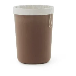 Cesto de ropa Hide Laundry Basket Cotton Liner , Blanco roto