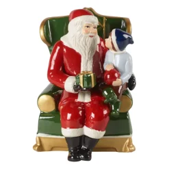Christmas Toys Santa Claus en un Butaca, rojo
