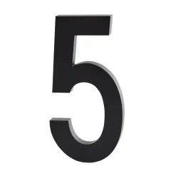Cifra Design Letters aluminio 100 mm, 5