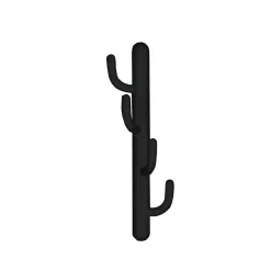 Colgador de pared Ava, Negro