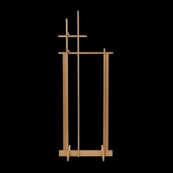 Colgador de ropa Bridge Clothes Stand, Roble aceitado