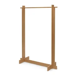 Colgador de ropa Bridge Clothes Rack, Roble aceitado