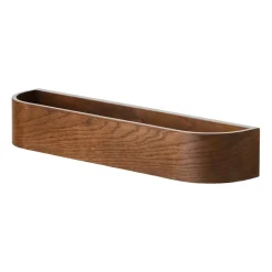 Colgador de ropa Epoch 50 cm., Roble teñido oscuro