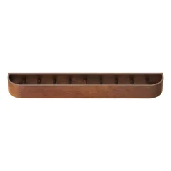 Colgador de ropa Epoch 79 cm., Roble teñido oscuro