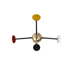 Colgador Matégot, Ochre/multi