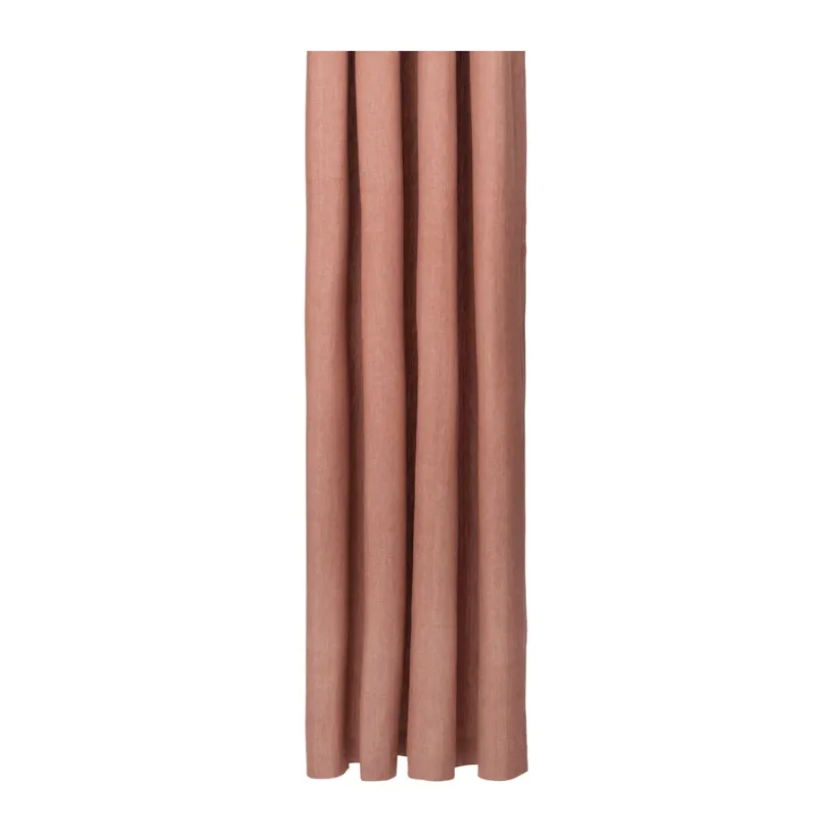 Cortina de baño Chambray, Brown clay