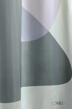Cortina de ducha Gallery 150x200 cm, Frost green