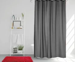 Cortina de ducha Match 200 x 240 cm, extra alto (grafito)