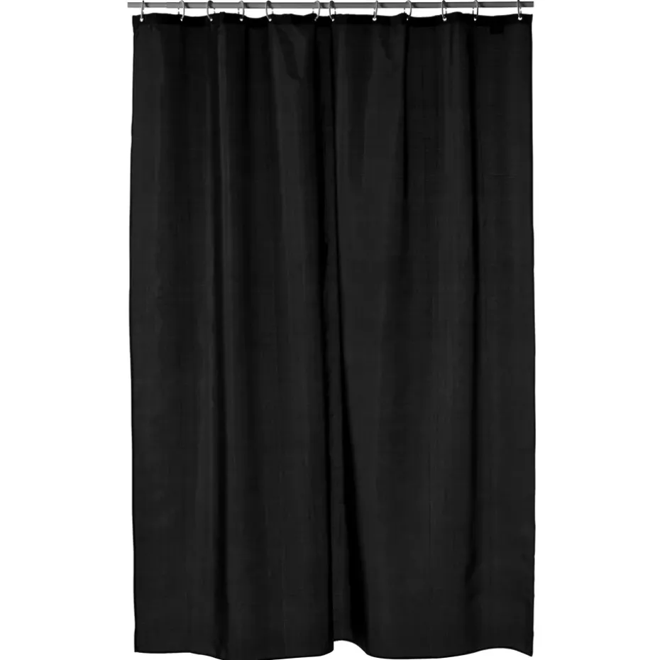 Cortina de ducha Match 200 x 240 cm, extra alta (negro)