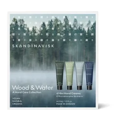 Crema de manos Wood & Water mini 4 piezas, 30 ml