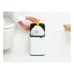 Cubo de basura Bo 4 L, Blanco