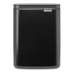 Cubo de basura Bo 7 L, Matte black