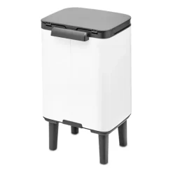 Cubo de basura Bo alto 4 L, Blanco