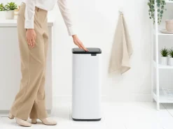 Cubo de basura Bo Touch Bin 30 L, Blanco