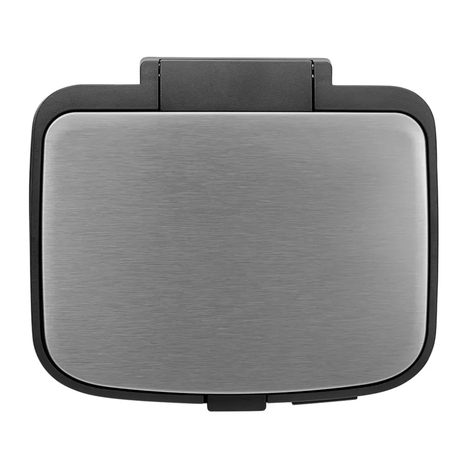Cubo de basura con pedal Bo 7 L, Acero mate antihuellas