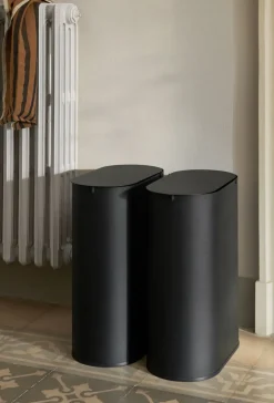 Cubo de basura Enkel medium, Black