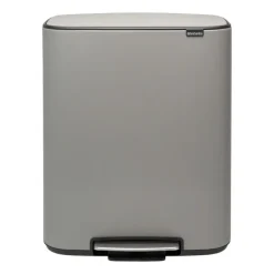 Cubo de pedal Bo 60 L, Mineral concrete grey