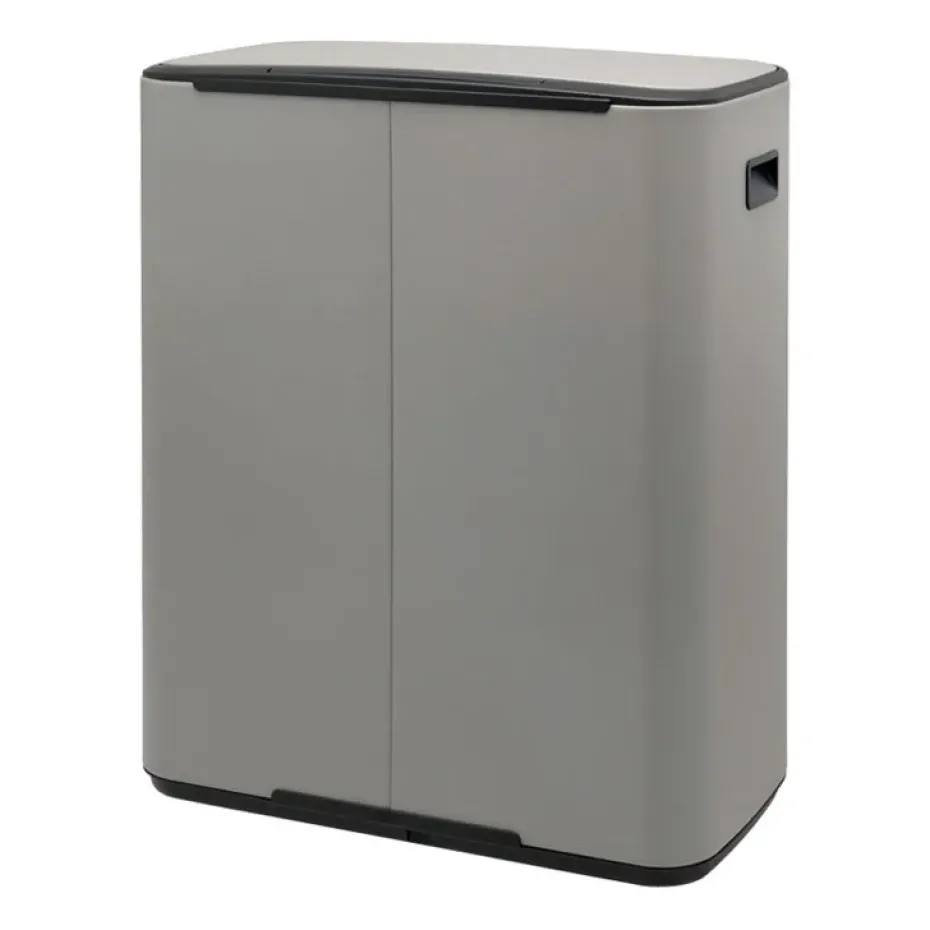 Cubo de pedal Bo 60 L, Mineral concrete grey