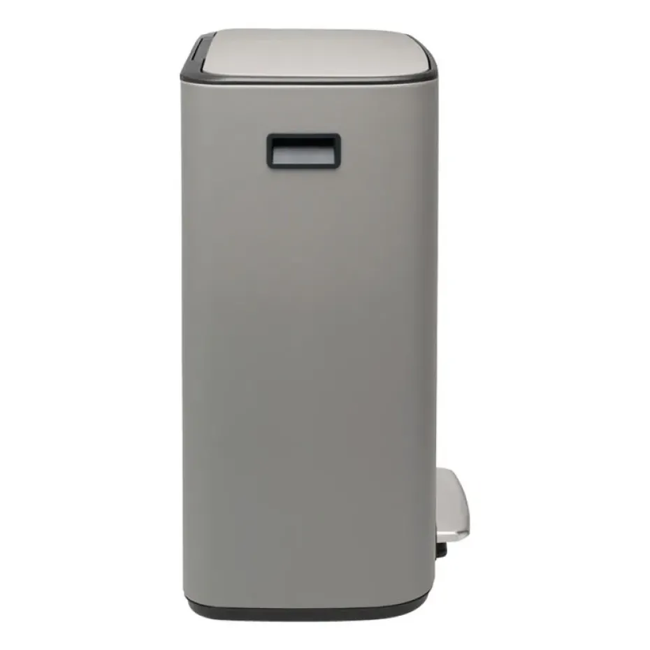 Cubo de pedal Bo 60 L, Mineral concrete grey