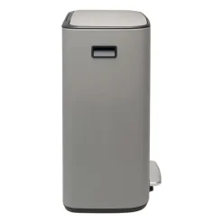 Cubo de pedal Bo 2x30 L, Mineral concrete grey