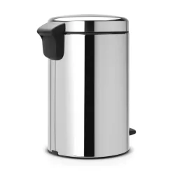 Cubo de pedal newIcon 12L, Brilliant steel