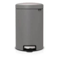 Cubo de pedal newIcon 12L, Mineral concrete grey