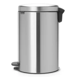 Cubo de pedal newIcon 20L, Matt steel