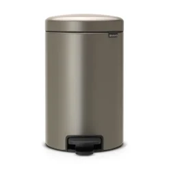 Cubo de pedal newIcon 12L, platinum