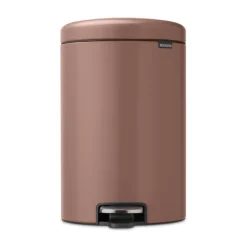 Cubo de pedal newIcon 20L, Satin Taupe