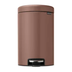 Cubo de pedal newIcon 12L, Satin Taupe