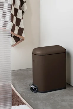 Cubo pedal Mini-Walther 5 L, Brown