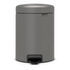 Cubo pedal newIcon 5L, Mineral concrete grey